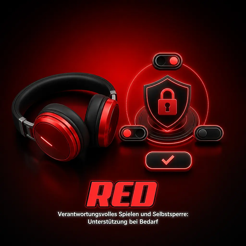 1Red Support-Team hilft Spielern mit Selbstsperre, Einsatzlimits und verantwortungsvollem Glücksspiel.