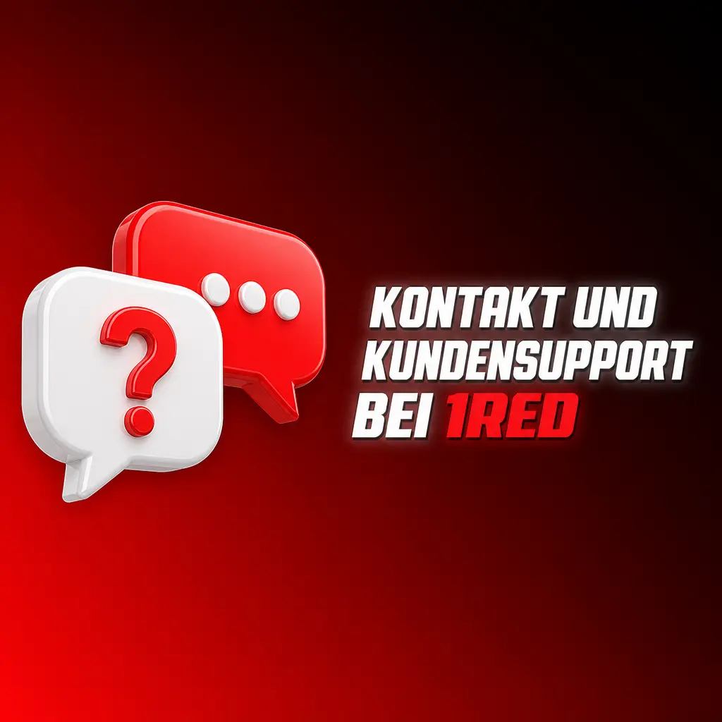 1Red Kundensupport rund um die Uhr – Live-Chat, E-Mail und FAQ für deutsche Nutzer verfügbar