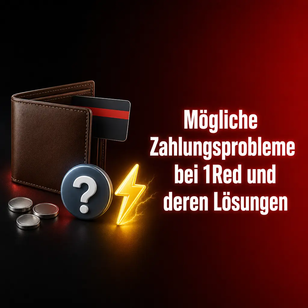 1Red Casino Zahlungsprobleme: Lösungen für Einzahlung, Auszahlung und Bonusfehler
