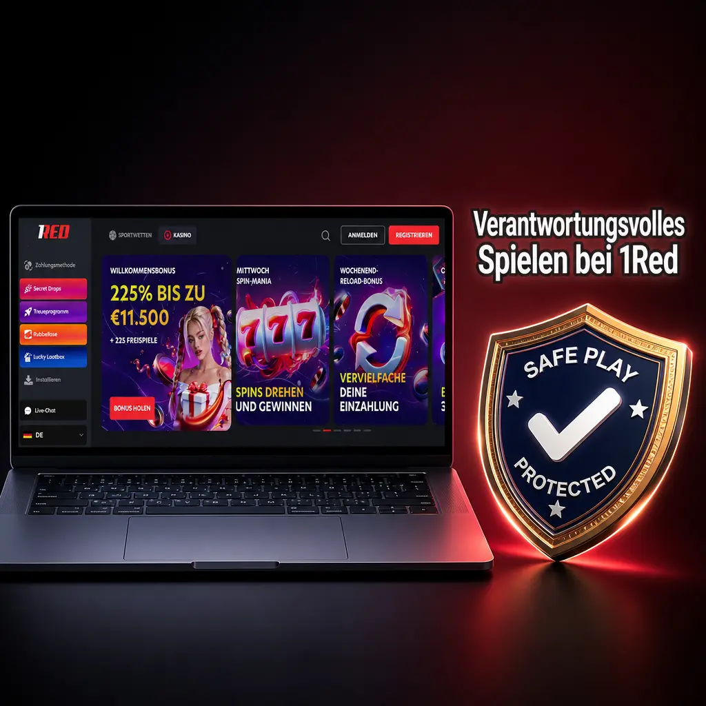 1Red Casino Tools für verantwortungsvolles Spielen: Limits, Selbstausschluss und BZgA-Ressourcen für deutsche Spieler